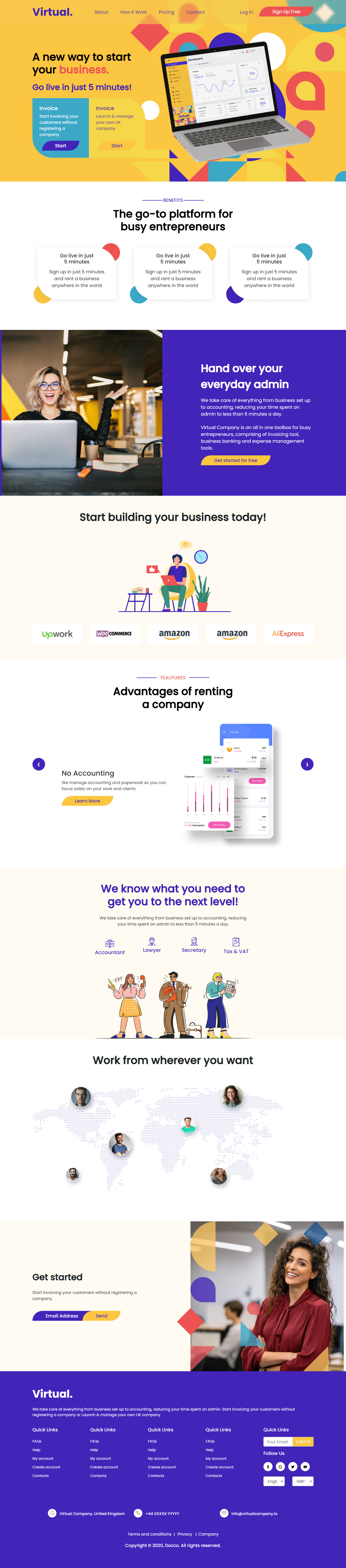 Virtual. – Modern Business Startup